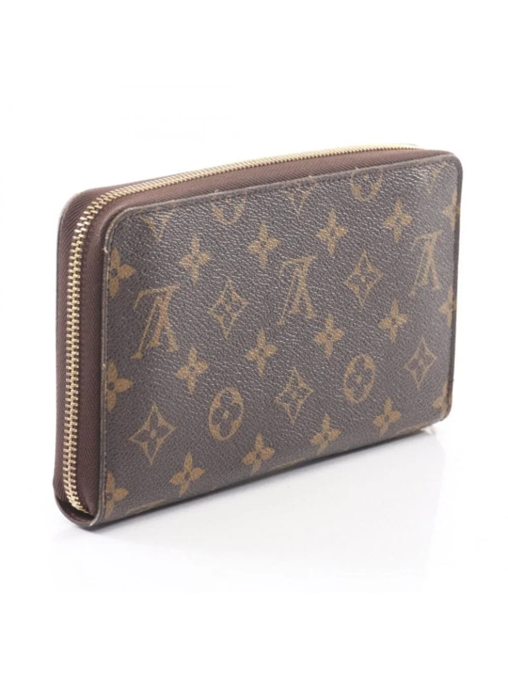 Louis Vuitton Round Wallet Zippy Organizer Monogram